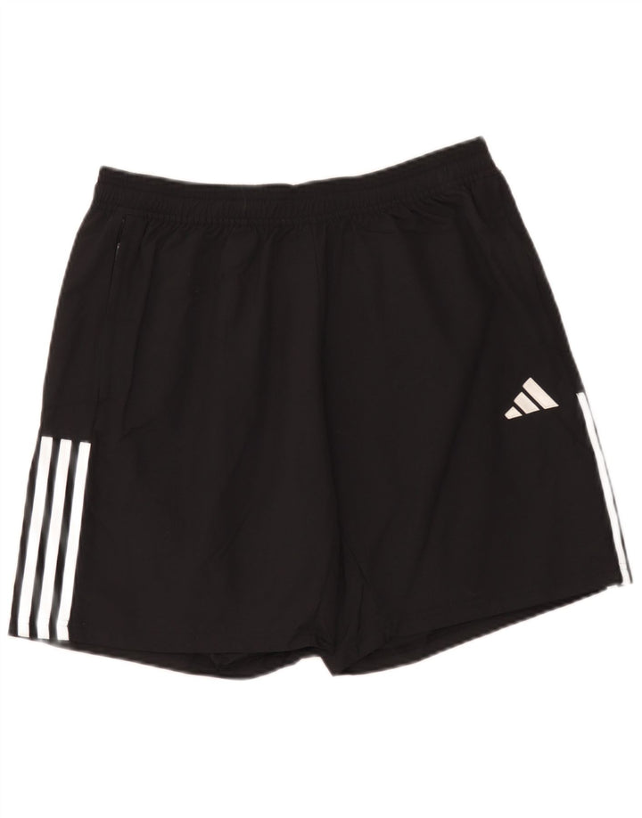 Adidas Sportshorts til mænd, store sorte polyamid