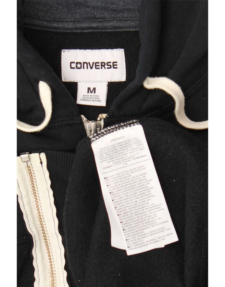 Converse Hættetrøje med lynlås til mænd Medium marineblå bomuld