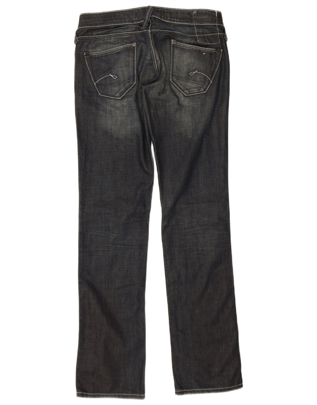 G-Star lige jeans til kvinder W28 L32 marineblå bomuld