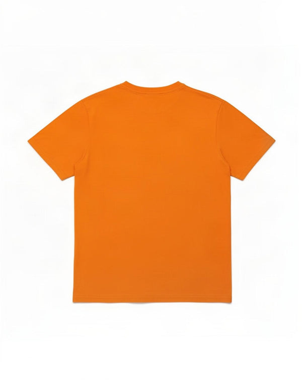 Ellesse Herre Grafisk T-Shirt Top Medium Orange Bomuld