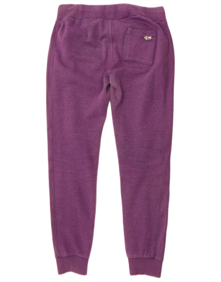 SUPERDRY Dame Pegasus træningsdragt Bukser Joggers UK 16 Large Purple