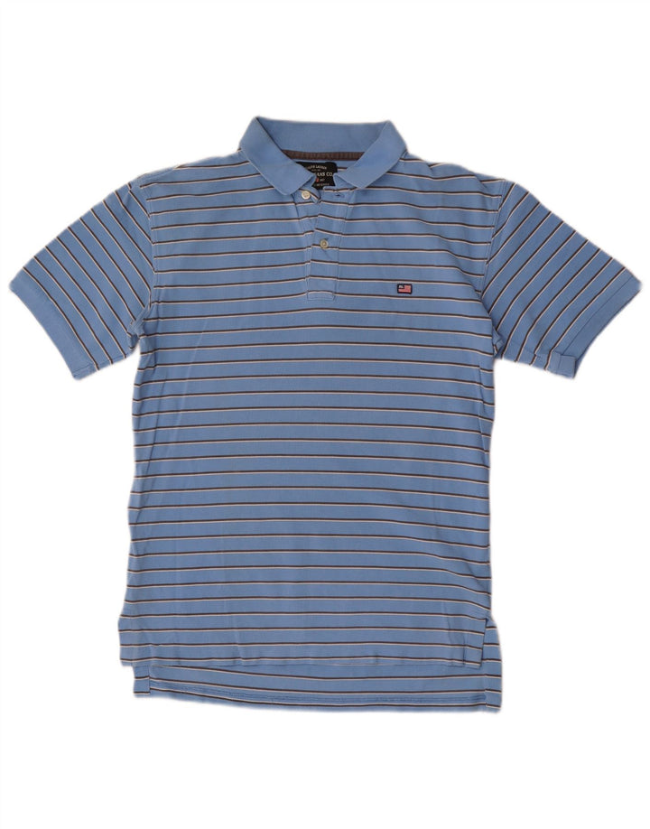 Ralph Lauren herre polo skjorte lille blå stribet