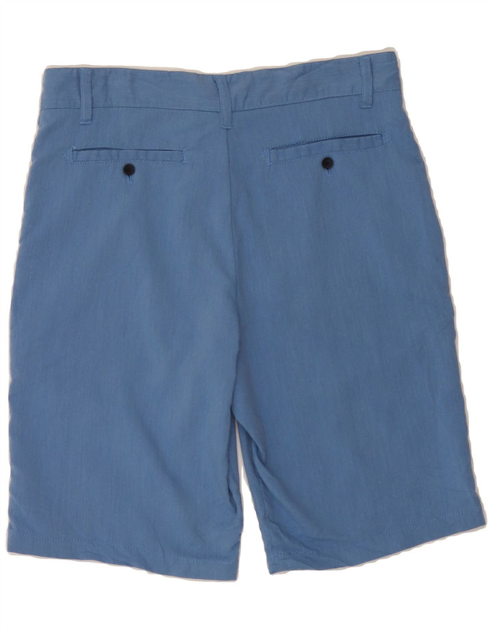 FADED GLORY Mens Chino Shorts W30 Medium Blue Polyester Vintage Faded Glory and Second-Hand Faded Glory from Messina Hembry 