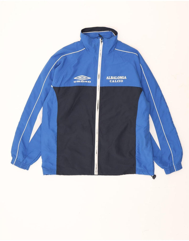 Umbro Herre Albalonga Calcio Træningsdragt Top Jakke Medium Blue Colourblock