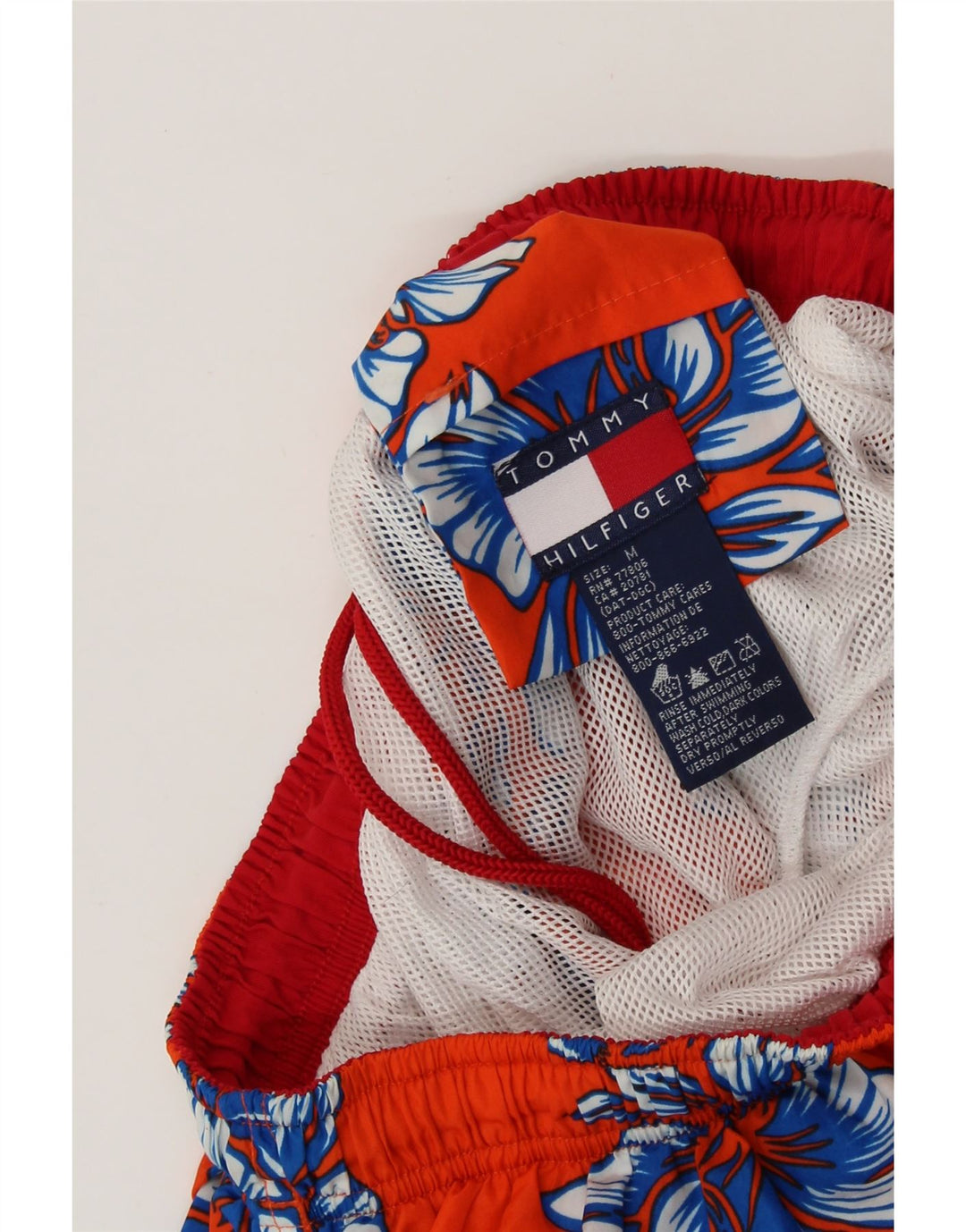 TOMMY HILFIGER Badeshorts til mænd Medium Orange Floral