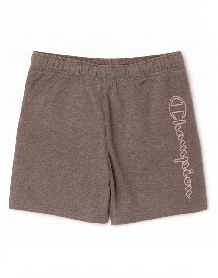 Champion Herre grafiske sportsshorts mellemgrå bomuld