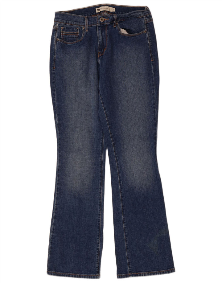LEVI'S Dame 515 Bootcut Jeans US 6 Medium W30 L31 Blå Bomuld