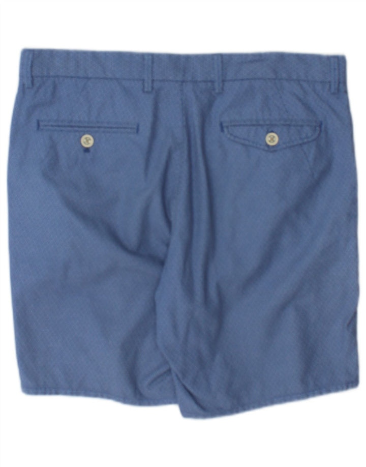 Massimo Dutti Herre Chino Shorts EU 40 Medium W31 Blå Bomuld