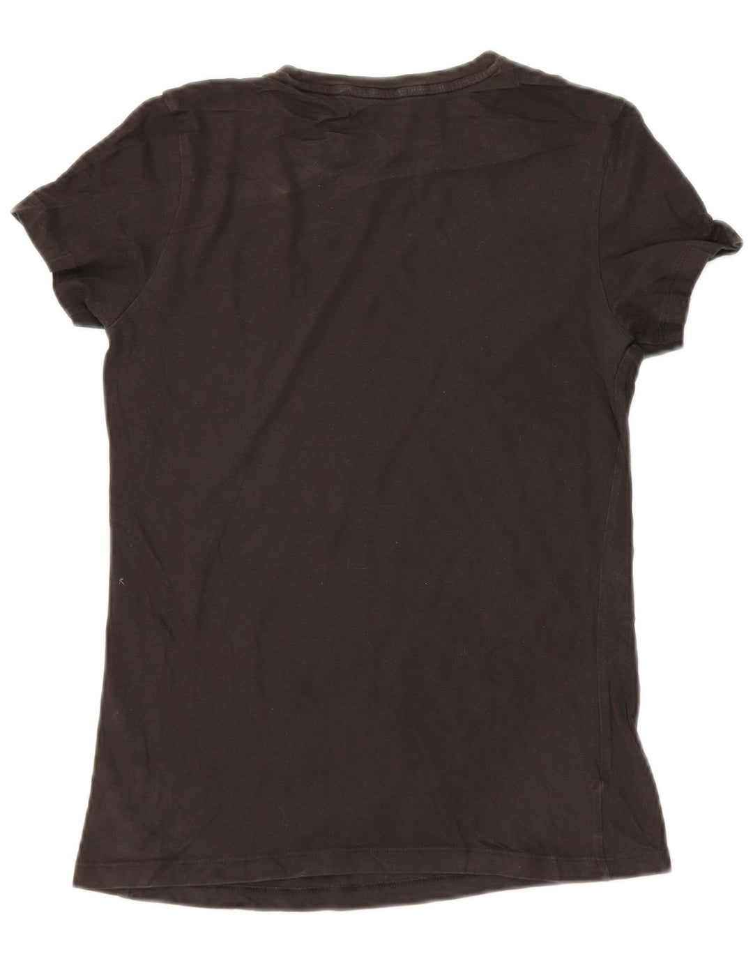 Puma T-Shirt Top UK 10 Lille Sort