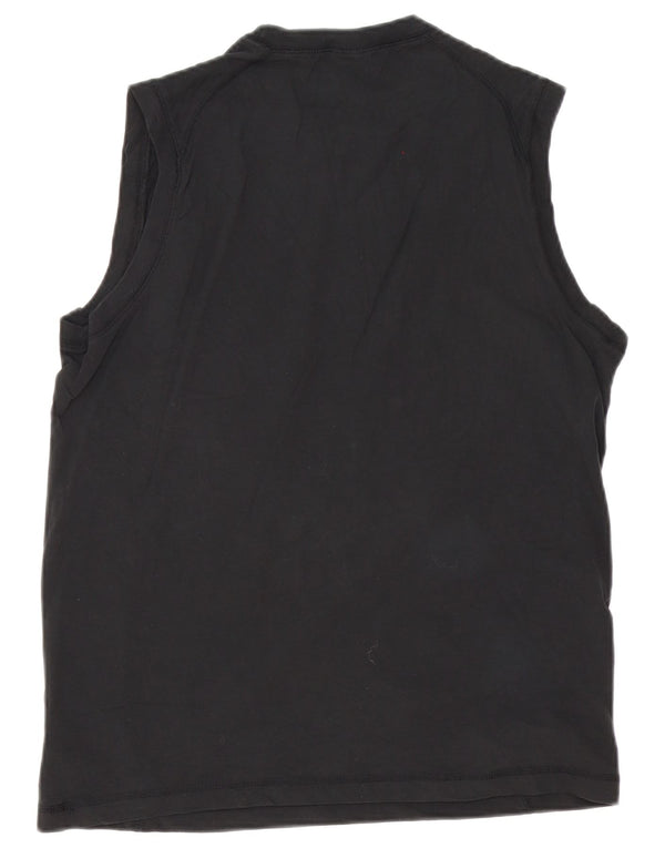 Nike T-shirt top mellem sort bomuld til mænd