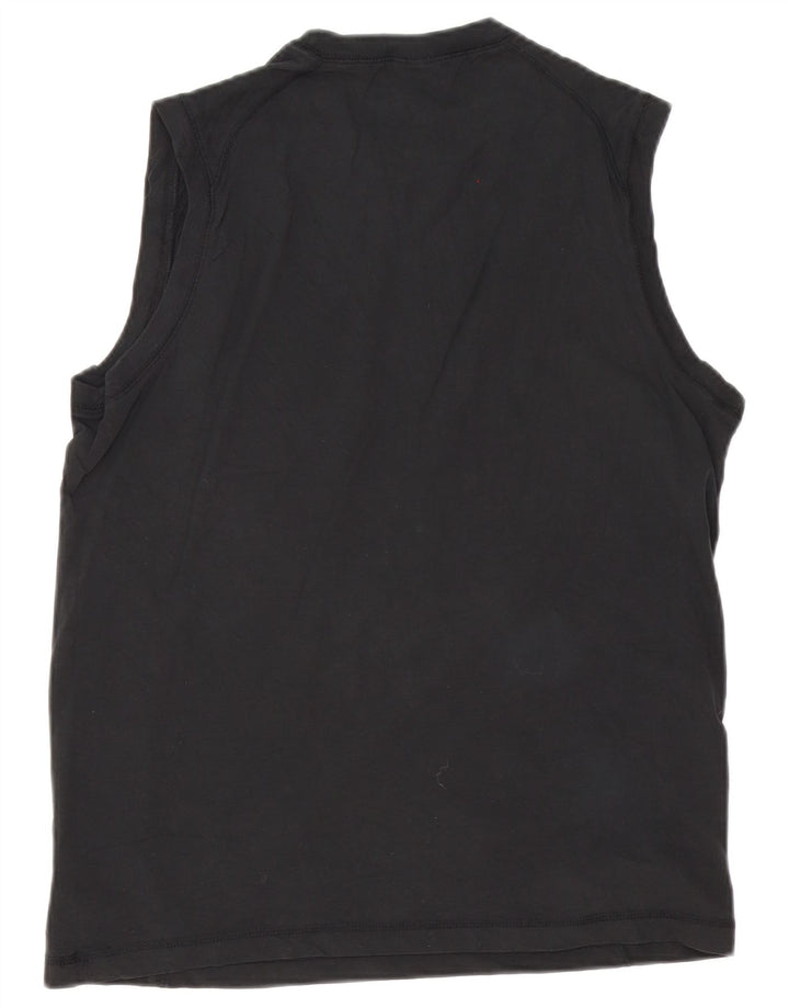 Nike T-shirt top mellem sort bomuld til mænd