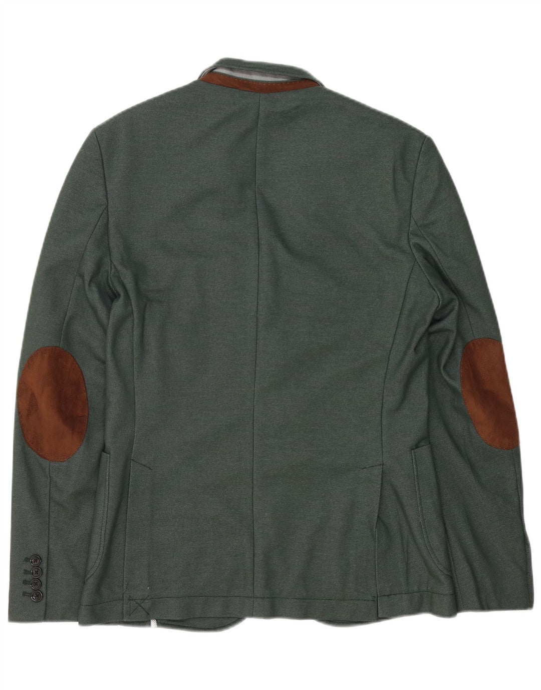 Zara Herre 2-knaps blazerjakke UK 38 Medium Green