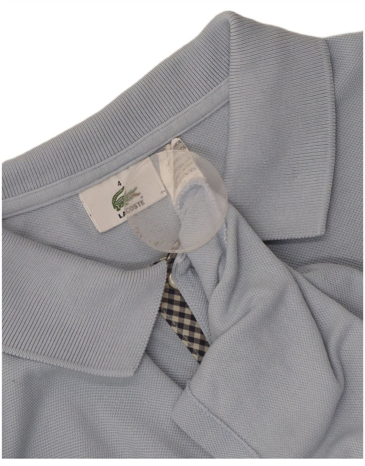 Lacoste Poloskjorte til mænd str. 4 Medium Blå Bomuld