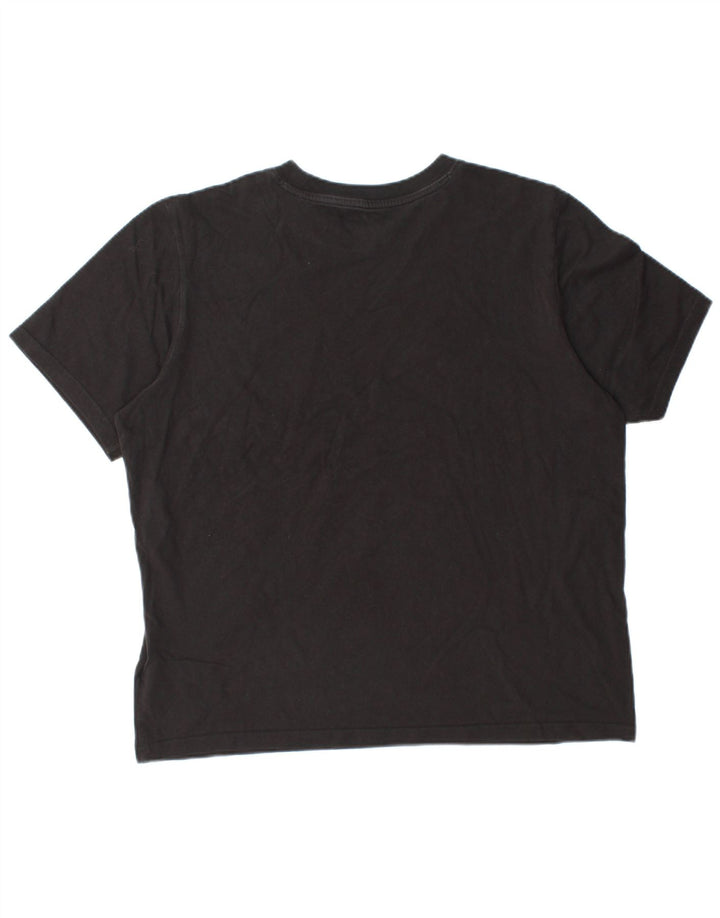 PUMA Herre grafisk T-shirt Top Stor sort bomuld