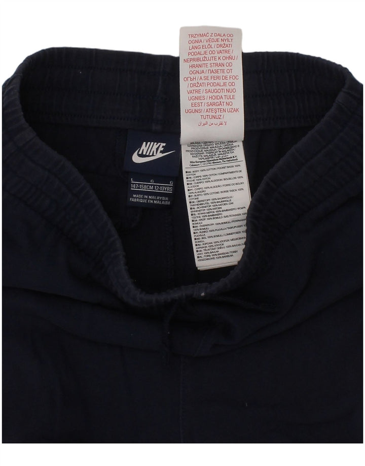 Nike drenge sportsshorts 12-13 år store marineblå bomuld