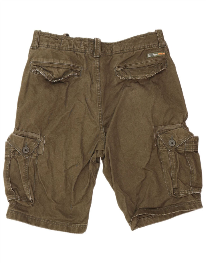 SUPERDRY Cargo Shorts til mænd W32 Medium Khaki Bomuld