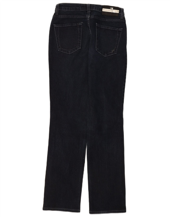Trussardi lige jeans til kvinder W26 L30 marineblå bomuld