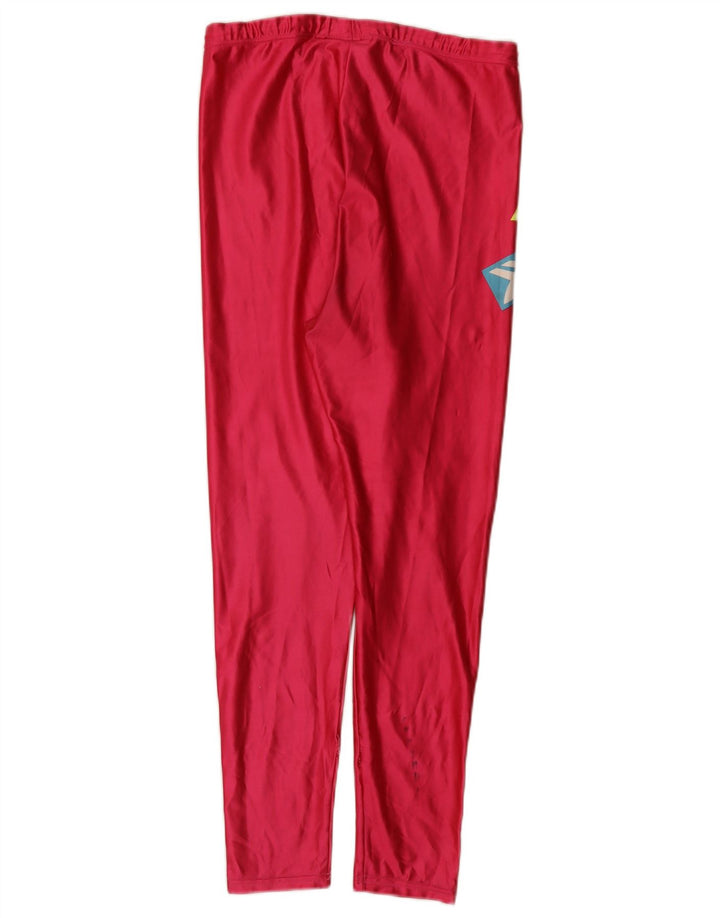 Asics Piger Grafiske Leggings 13-14 år Stor Pink Polyester