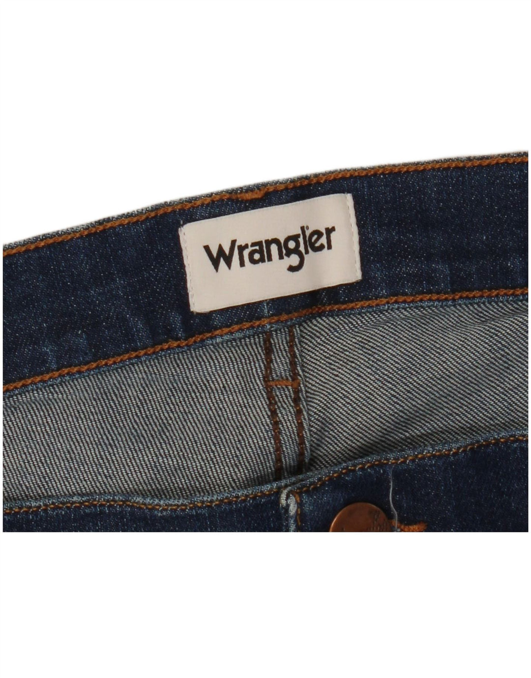 Wrangler Straight Jeans til mænd W47 L28 Marineblå