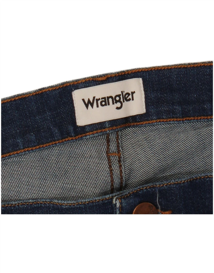 Wrangler Straight Jeans til mænd W47 L28 Marineblå