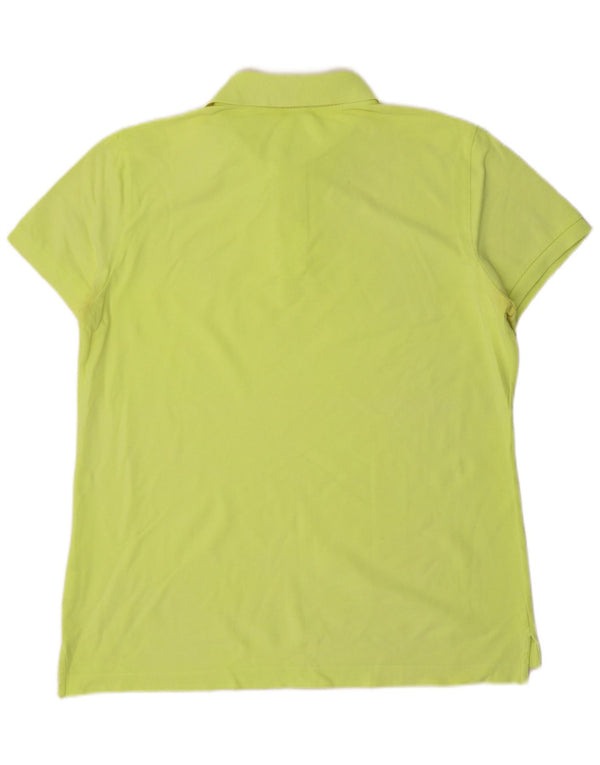 Benetton herre poloshirt 2XL grøn bomuld