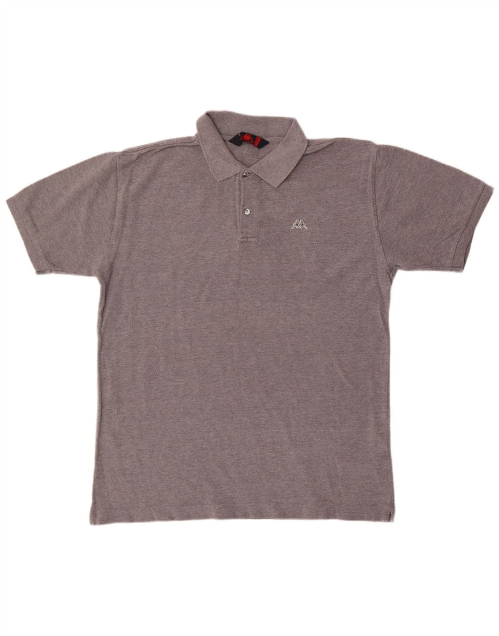 Kappa herre poloshirt XL Grå