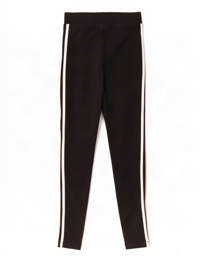 Adidas Dame Leggings UK 8 Small Black Bomuld