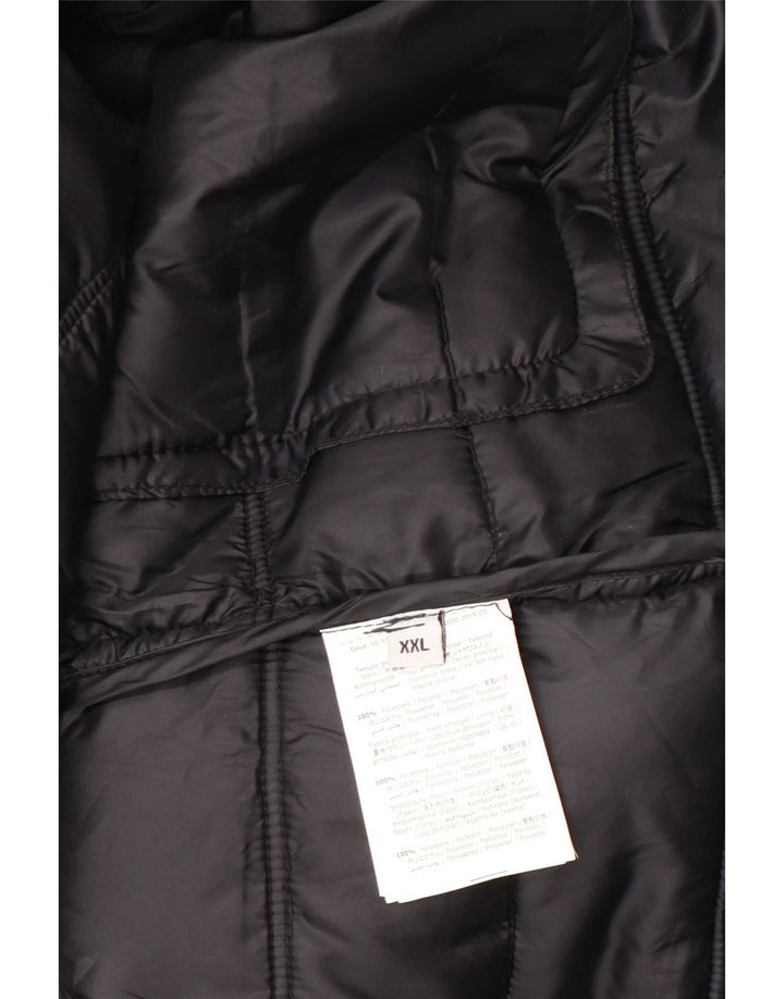 Gaudi Polstret Herrejakke UK 44 2XL Sort Polyester