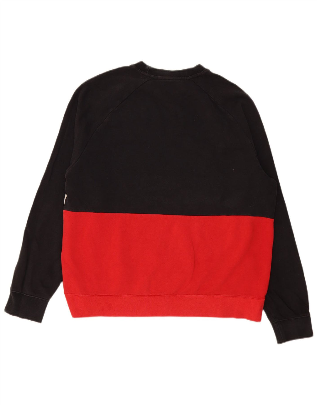 Nike Herre grafisk sweatshirt Jumper Medium Flerfarvet Colourblock Bomuld