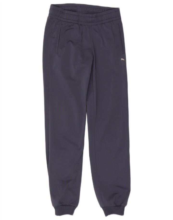 Puma Pige Træningsdragt Bukser Joggers 13-14 År Blå Polyester