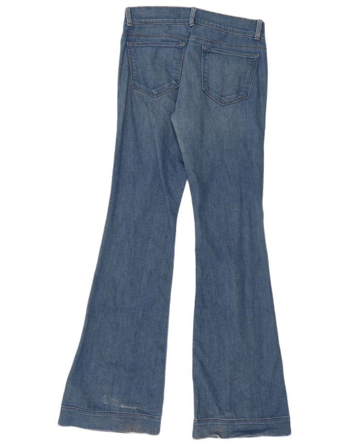 J MÆRKE Dame Flared Jeans W29 L35 Blå Bomuld