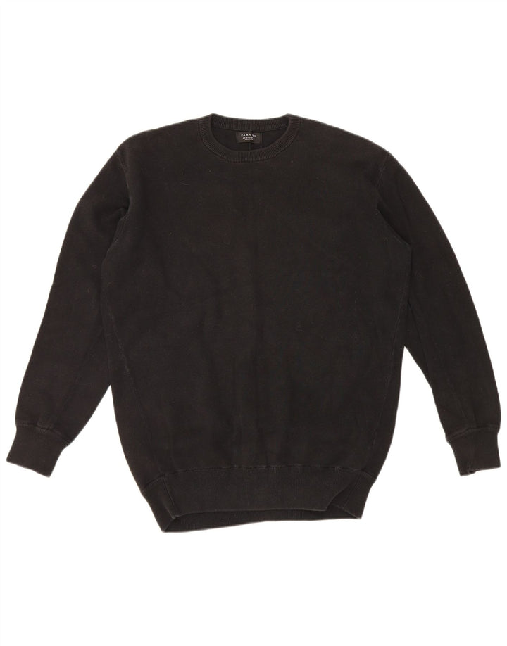 Zara Herre sweatshirt Jumper Medium Sort