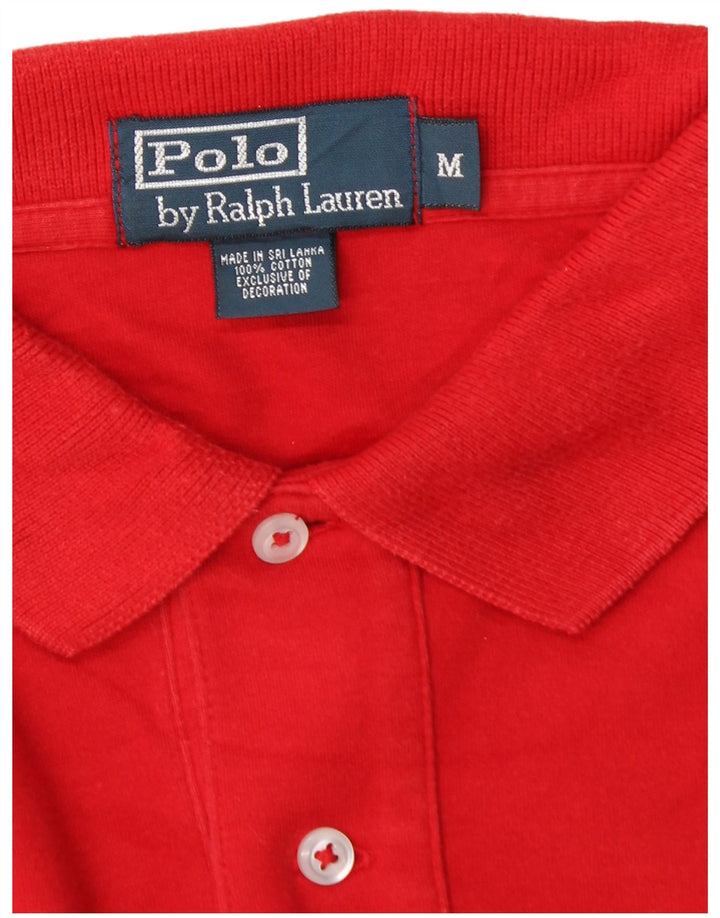 Polo Ralph Lauren Herre poloshirt Medium rød bomuld