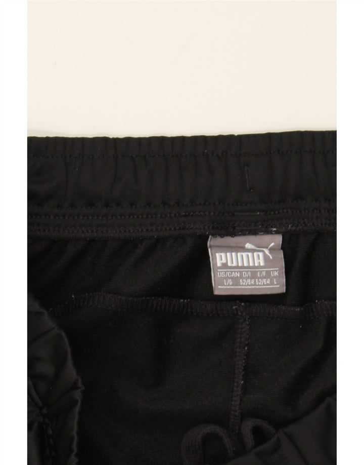 PUMA Mens Tracksuit Trousers Joggers Large Black Polyester Vintage Puma and Second-Hand Puma from Messina Hembry 