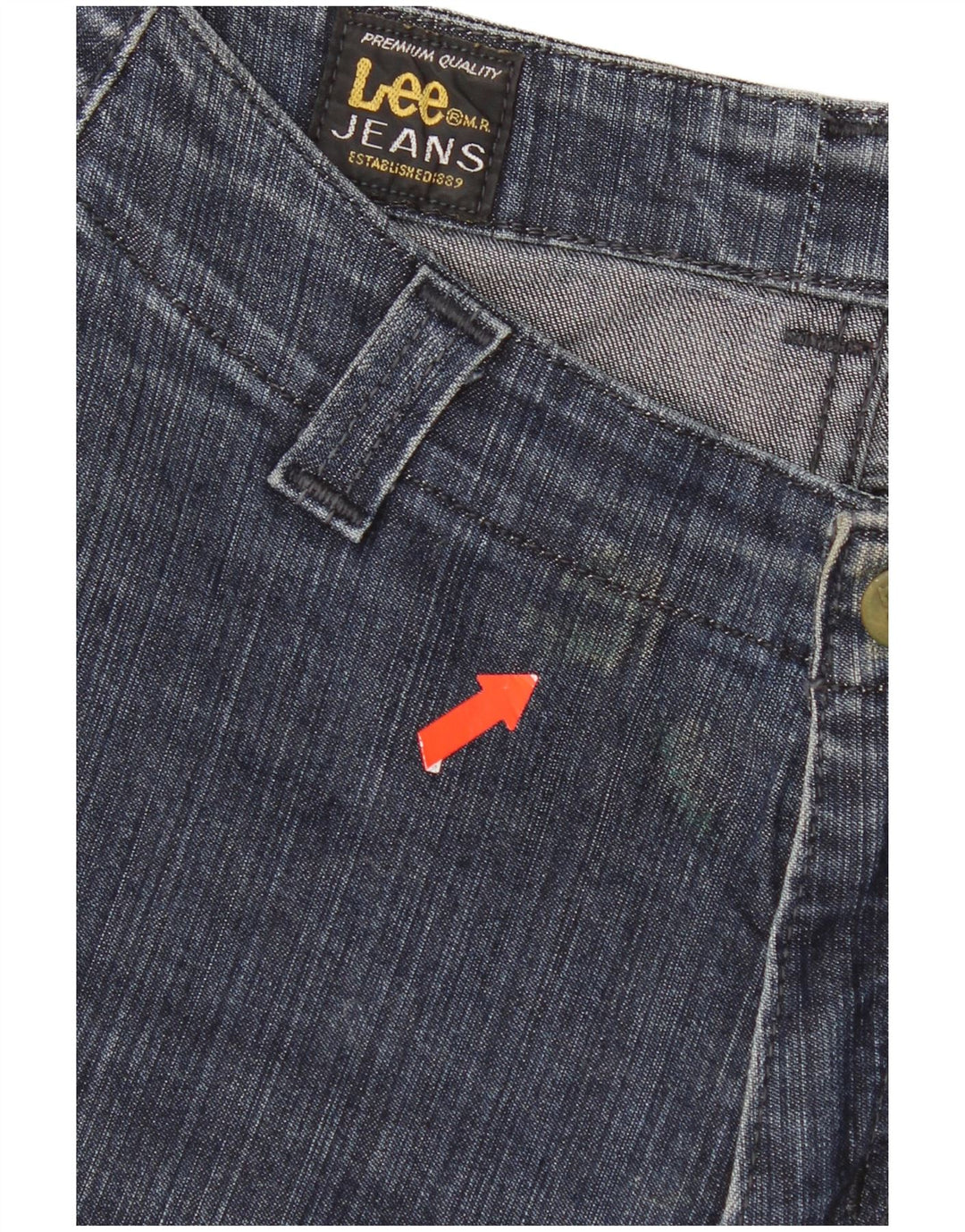 Lee Dame Flared Jeans W26 L32 Blå