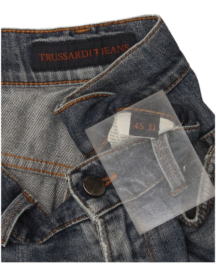 Trussardi Straight Jeans til mænd W31 L28 Blå