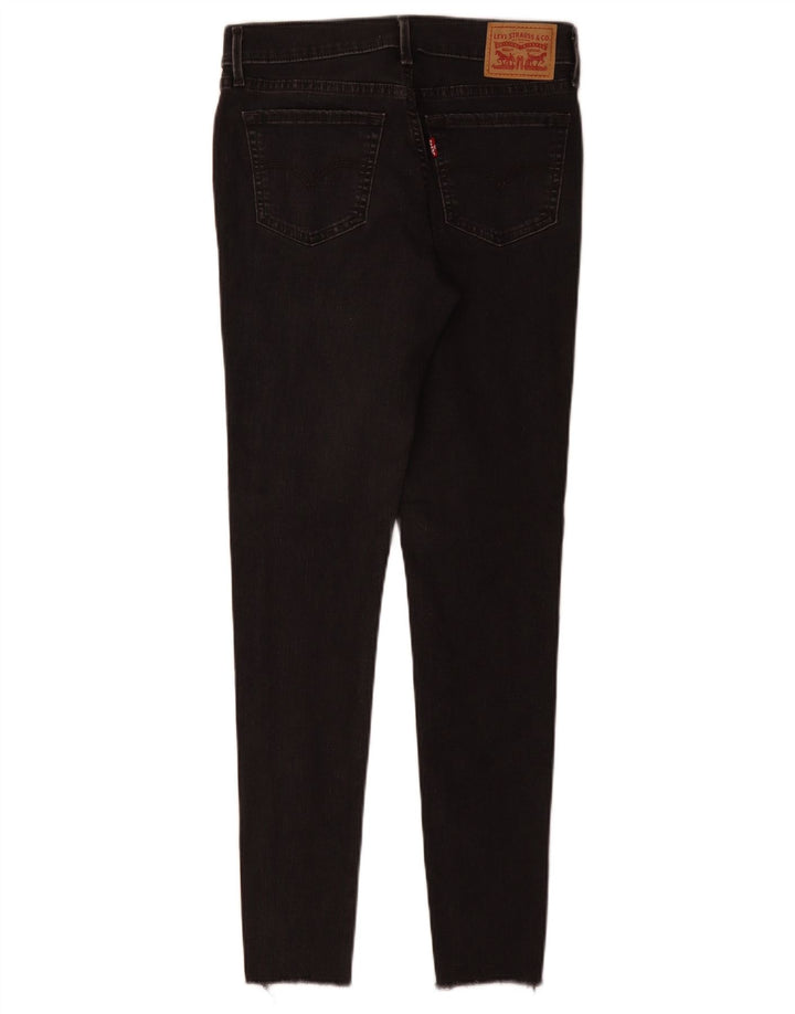 Levi's Womens 710 Super Skinny Jeans W28 L31 Sort