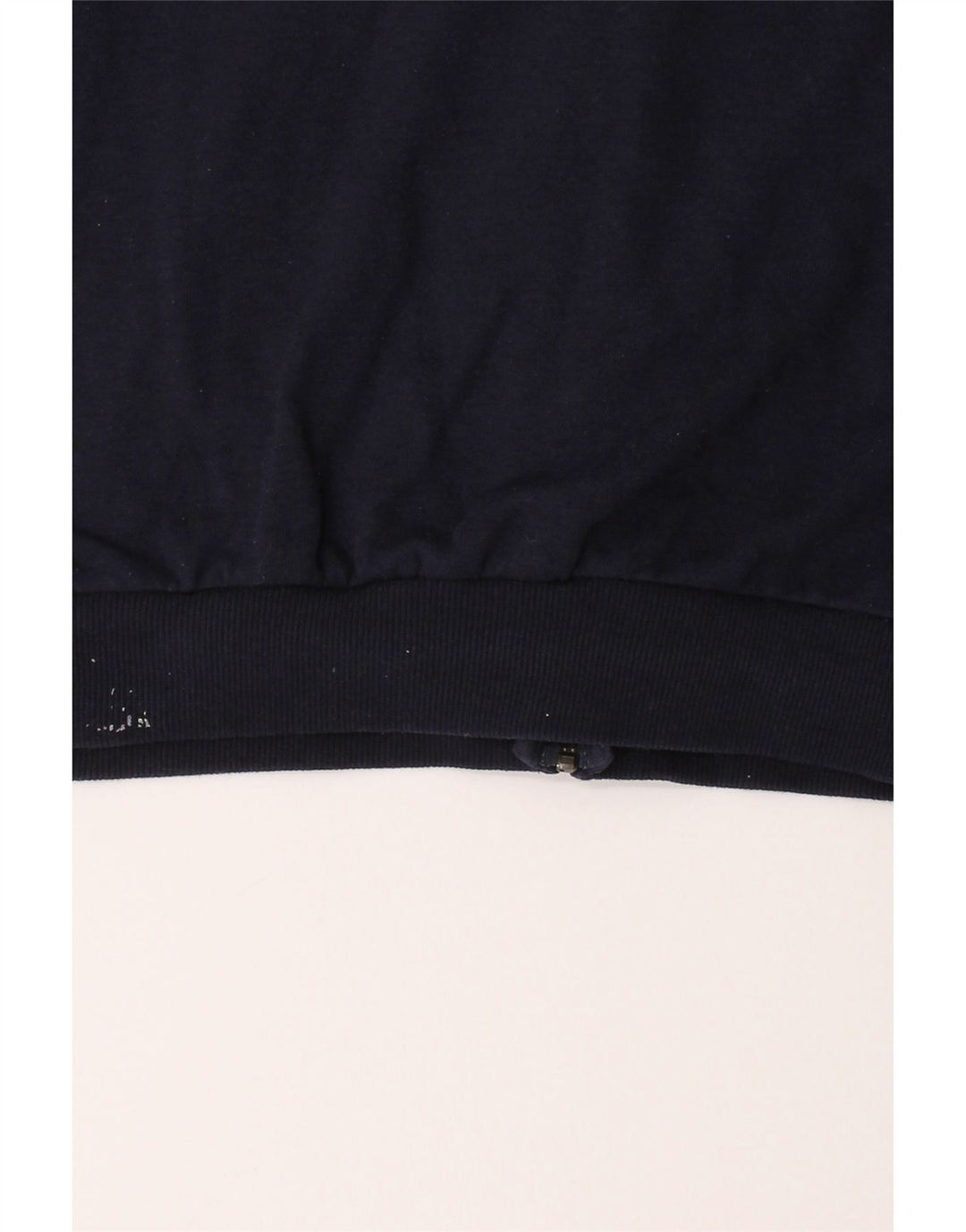 ADIDAS Mens Graphic Zip Hoodie Sweater Medium Navy Blue Cotton Vintage Adidas and Second-Hand Adidas from Messina Hembry 