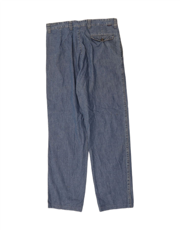 Vintage lige jeans til kvinder W33 L34 Blå