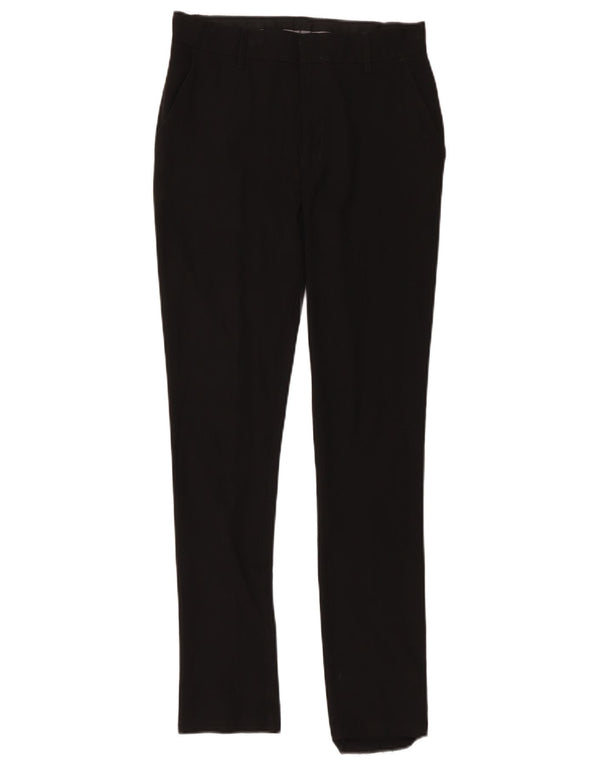 Marks & Spencer Boys Slim Suit Bukser 13-14 år W30 L30 Sort Polyester