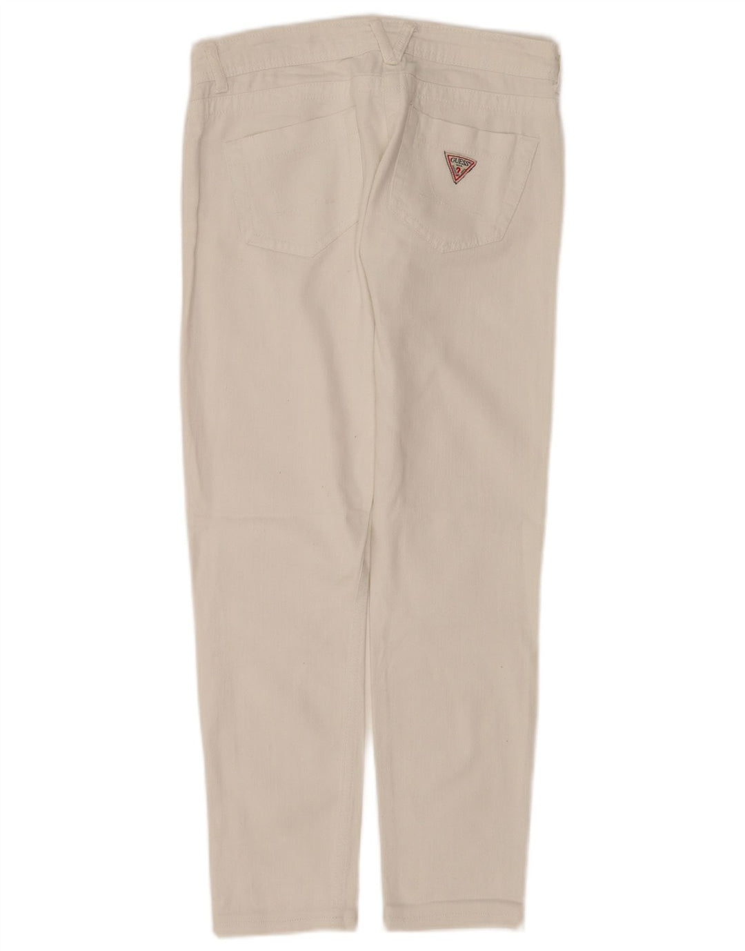 Guess Slim Jeans til kvinder W28 L27 Hvid bomuld