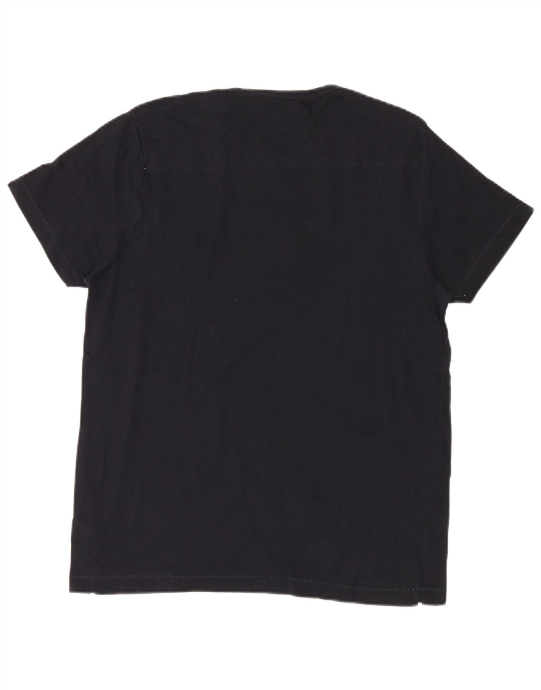 French Connection Herre T-Shirt Top XL Sort Bomuld