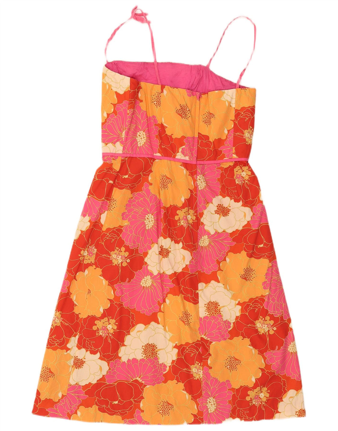 Kathlin Argiro Dame A-Line Kjole US 12 Large Multicolored Floral
