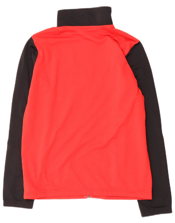 Nike Boys træningsdragt topjakke 13-14 år XL Rød Colourblock Polyester
