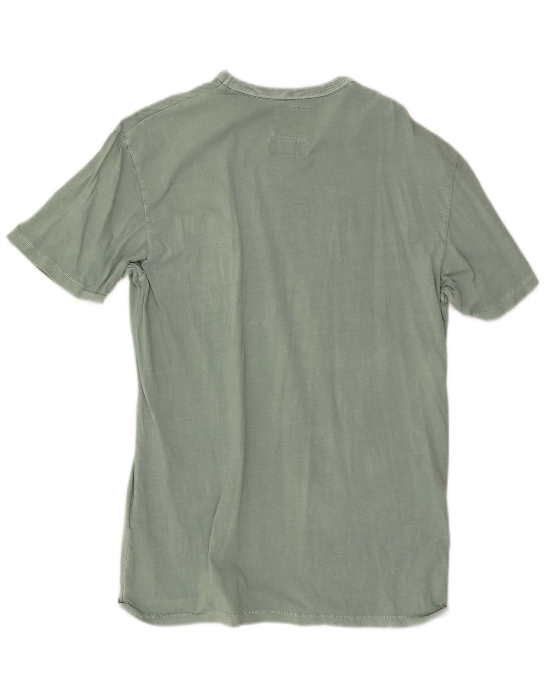 Superdry T-shirt top til mænd, stor grøn bomuld