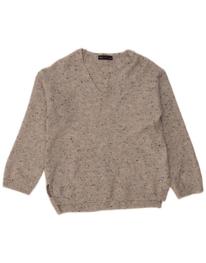 Dame oversized V-hals sweater UK 10 Small