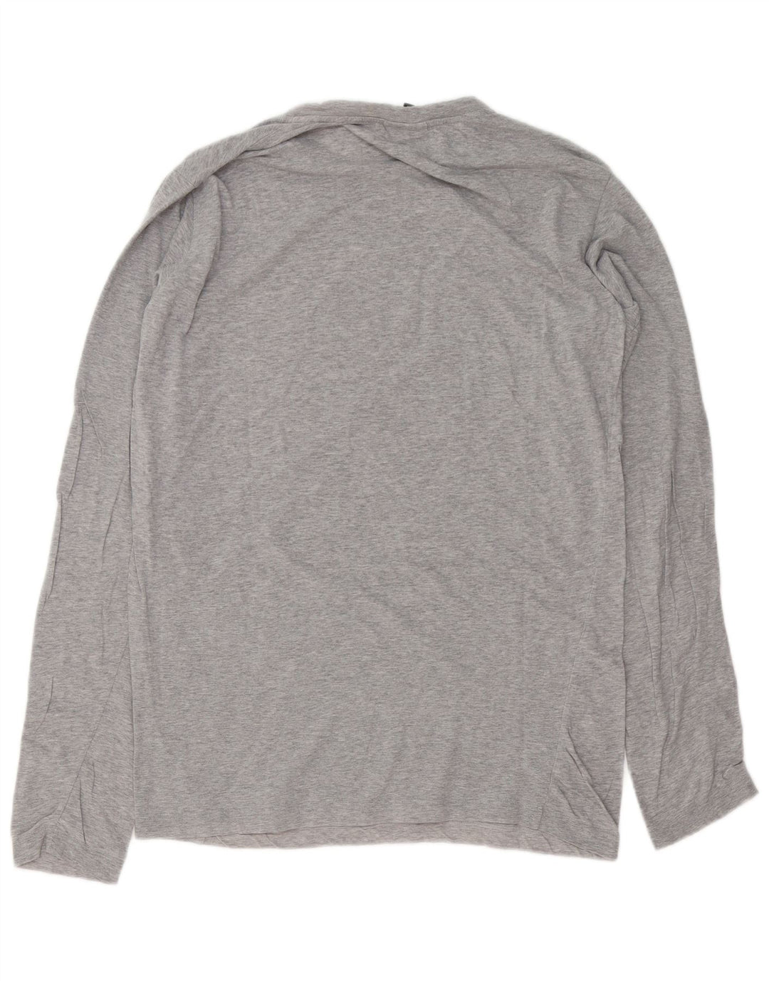 Richmond Herre Grafisk Top Langærmet Medium Grå Flecked