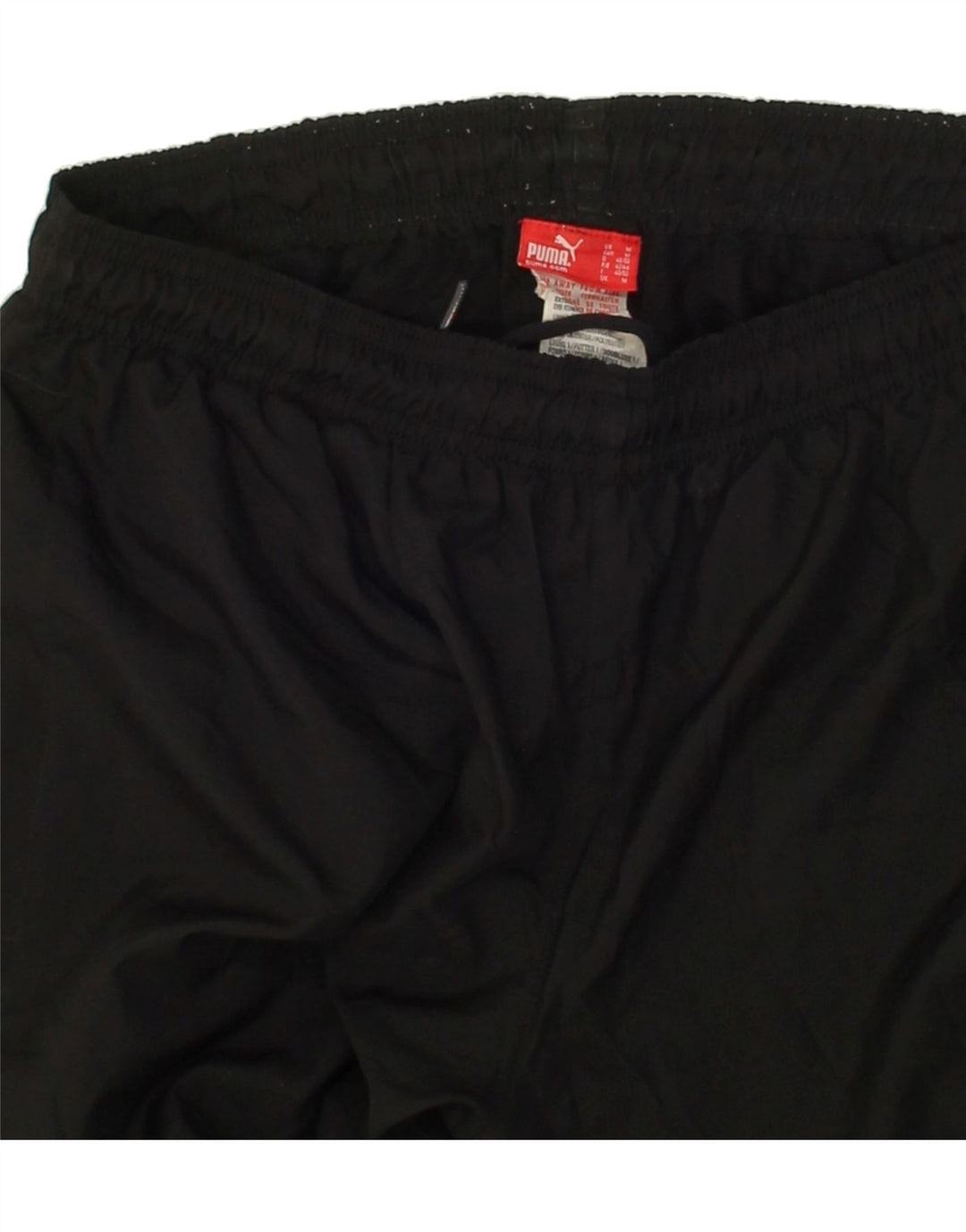 PUMA Mens Tracksuit Trousers Medium Black Polyester Vintage Puma and Second-Hand Puma from Messina Hembry 