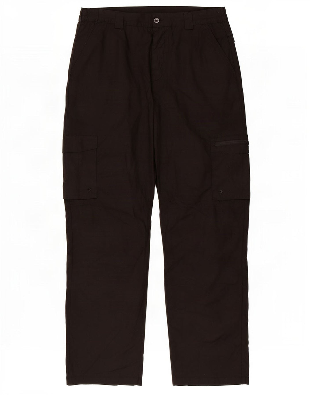 Mountain Warehouse Herre Straight Cargo Bukser W38 L29 Sort Polyester