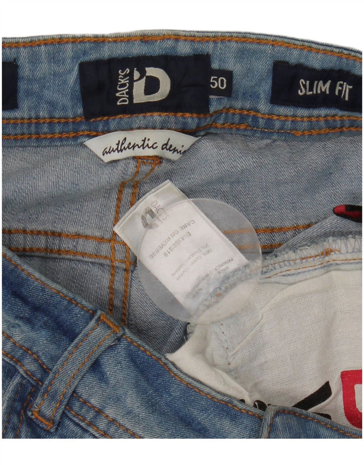 Dacks Slim Jeans til kvinder W32 L30 Blå Bomuld
